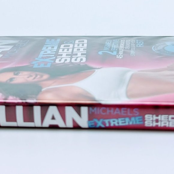Jillian Michaels Extreme Shred & Shred Workout Exercise DVD Gaiam New Sealed - Picture 4 of 7